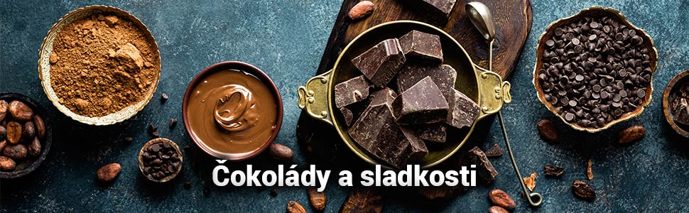 Čokolády a sladkosti